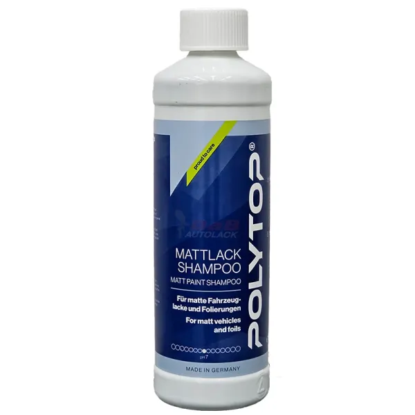 Polytop Mattlack Shampoo für Lack und Folie 500 ml